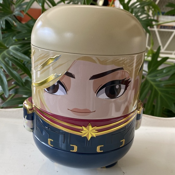 Marvel Comics The Marvels 2023 Movie Theater Metal Popcorn Tin - Toy Storage Tin - Picture 8 of 8